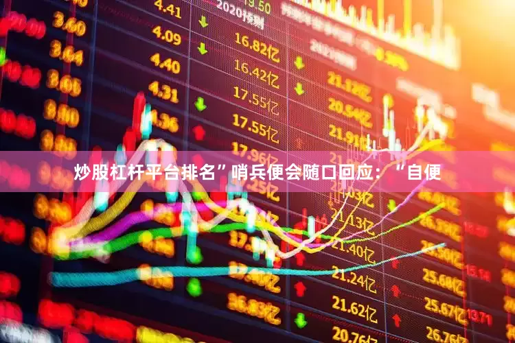 炒股杠杆平台排名”哨兵便会随口回应：“自便